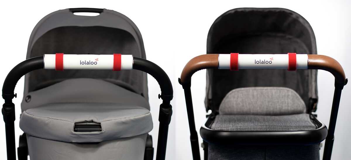 The lolaloo Sleeping Aid for Babies Is Simply Attached to the Handle of the Stroller.